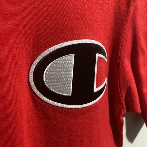 Champion tee red. Worn 3 times! - Picture 2 of 6